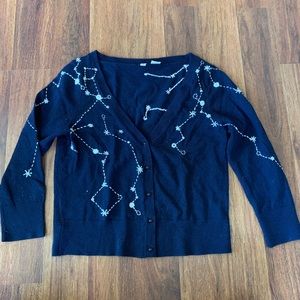 Anthropologie Constellation Cardigan